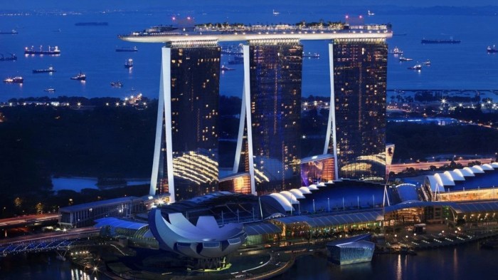 CHUTOGEL ~ Marina Bay Sands: Ikon casino Singapura