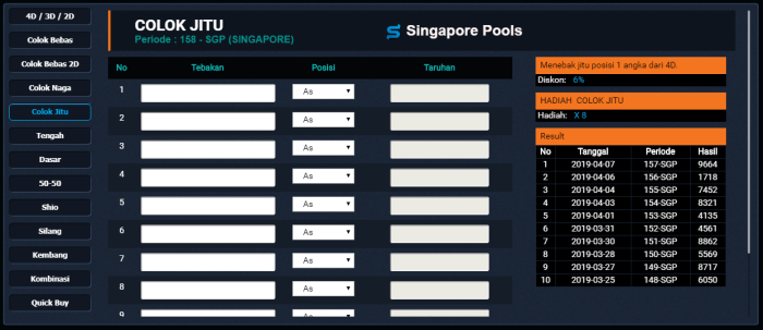 Tips dan Trik Bermain Colok Jitu di CHUTOGEL