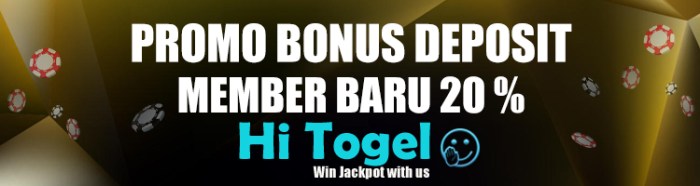 Cara klaim bonus deposit di CHUTOGEL